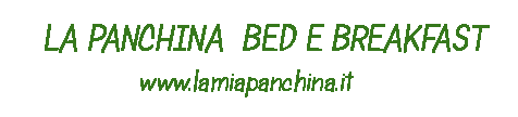 LA PANCHINA  ---   Bed e Breakfast